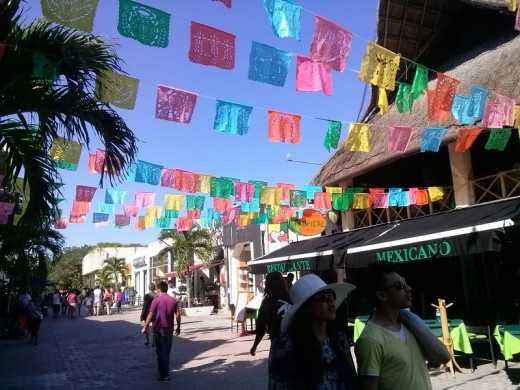 downtown playa del carmen shopping